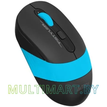 Мышь A4Tech Fstyler FG10 (черный/голубой) картинка 2